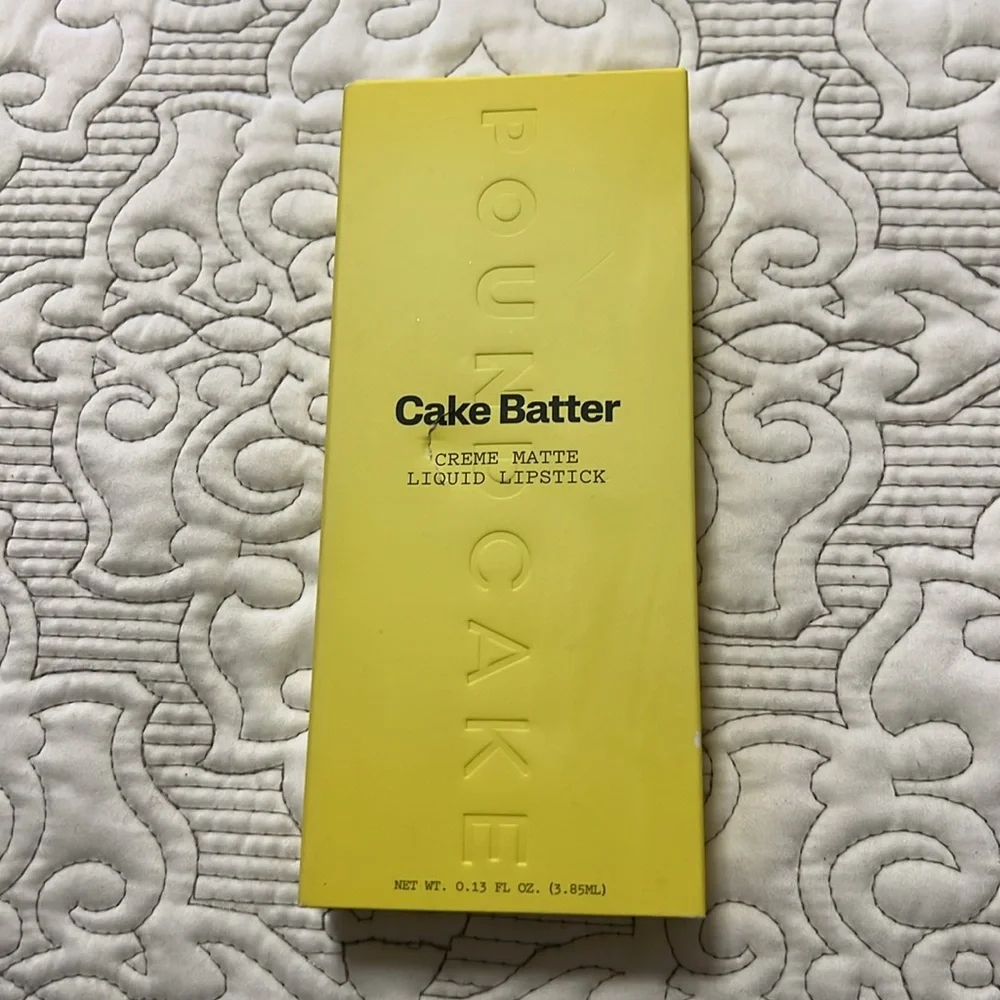 Pound Cake Cake Batter liquid lipstick